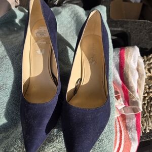 Marc Fisher Navy Blue Heels